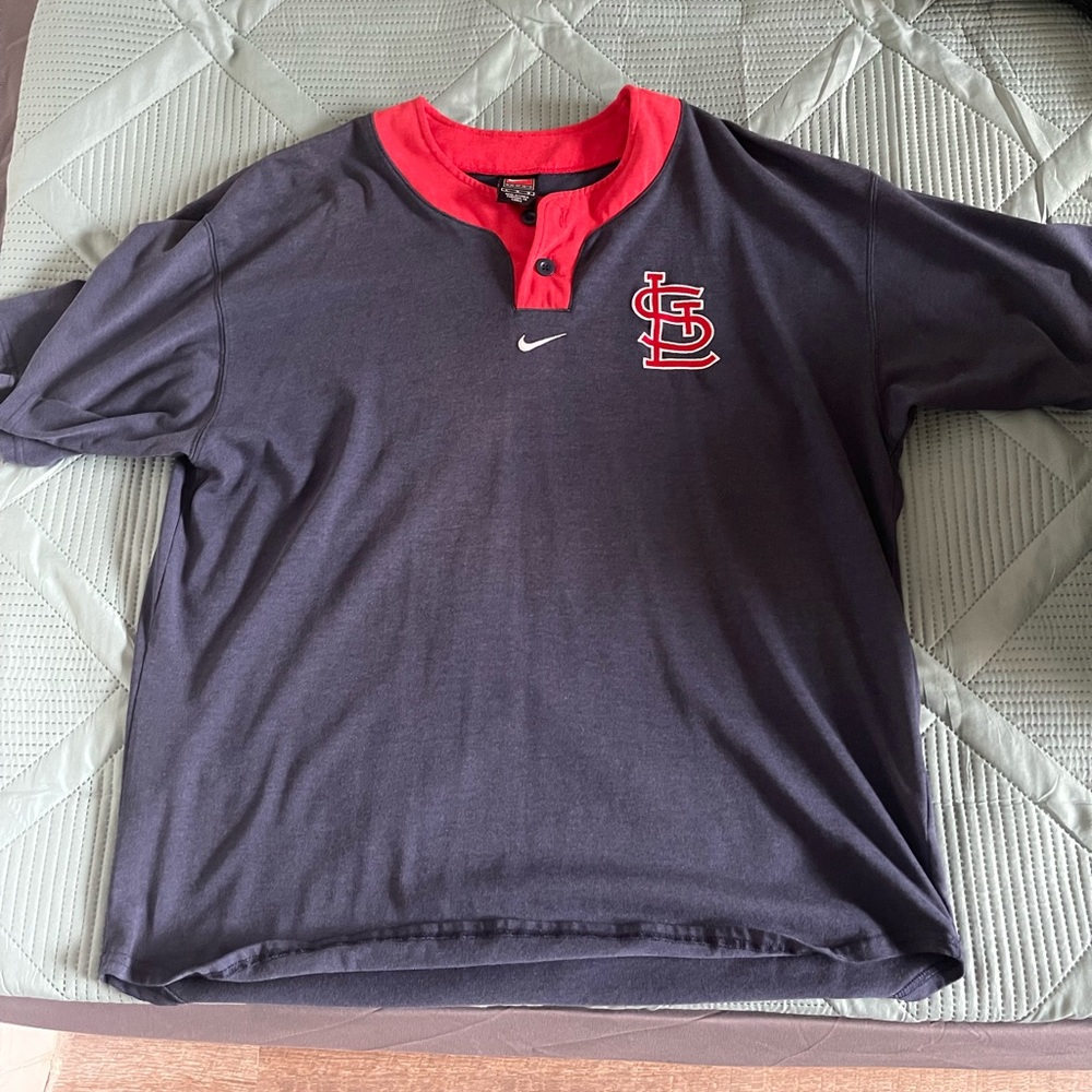Nike Cardinals henley Shirt L